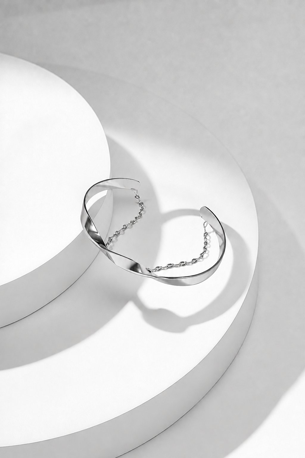 Silver Leaf Bracelet - Image 4