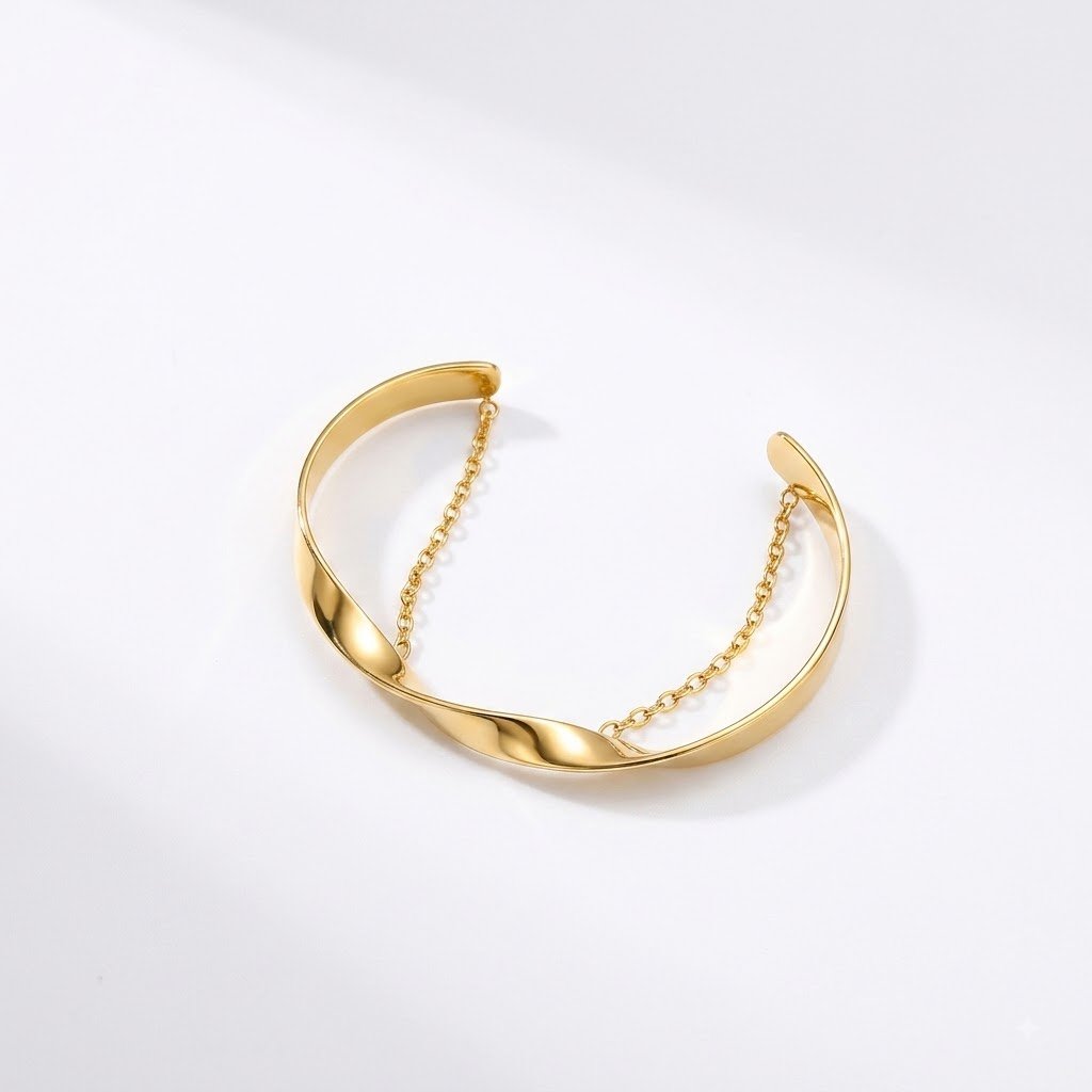 Graceful Leaf Bracelet