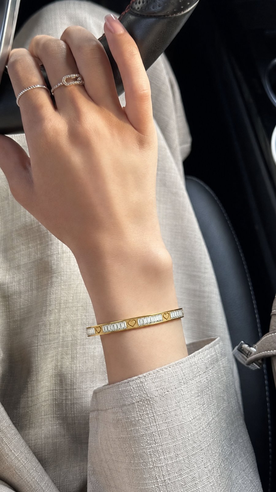 Jade Heart Bracelet - Image 8